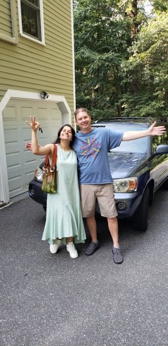 Toyota Highlander gifted to new owner