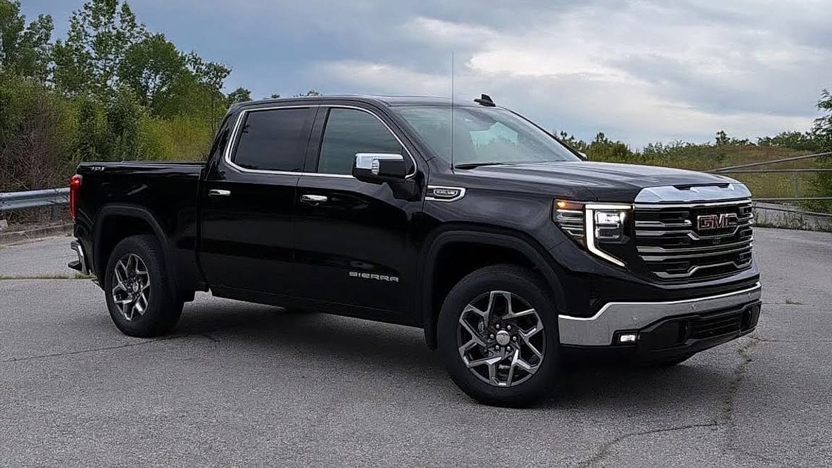 Michael Lynch's 2026 GMC Sierra parked near Pittsburg, Pennsylvania