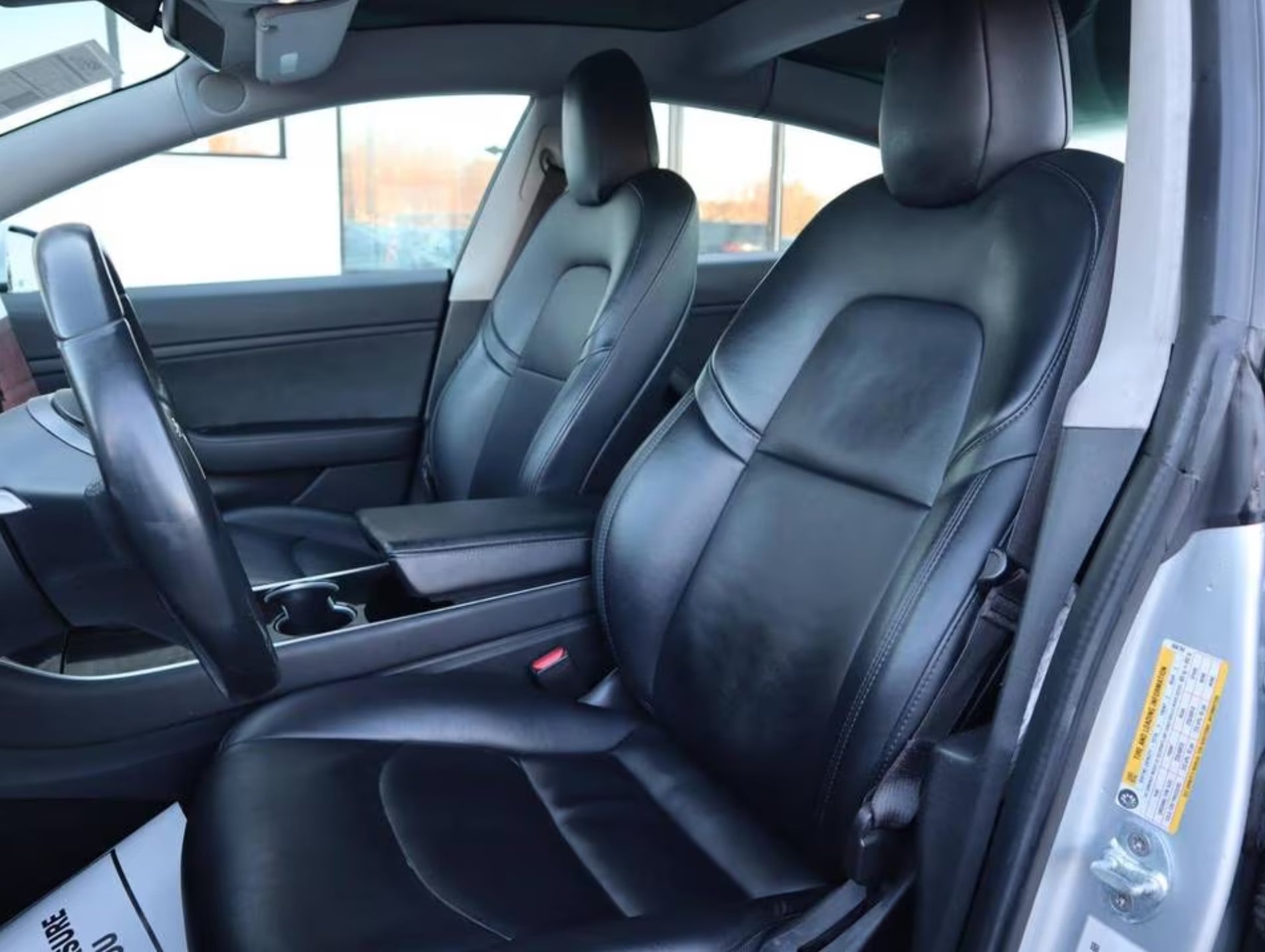 Model 3 2018 interior