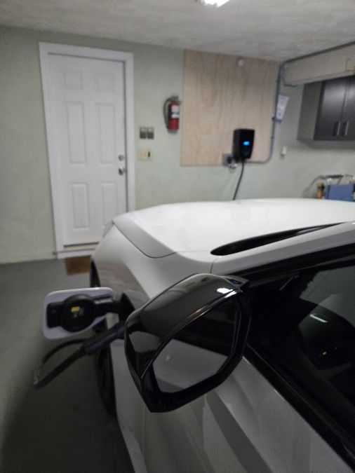 MSI LifePlus charging a BMW