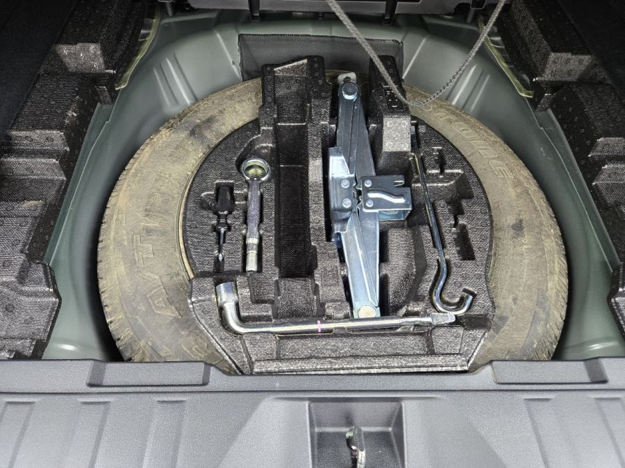 2026 Subaru Wilderness spare tire