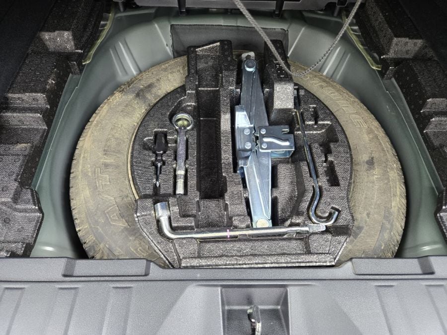 Outback Wilderness spare tire