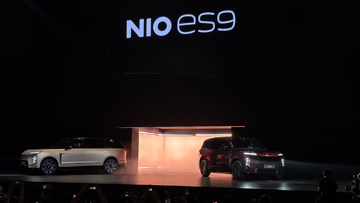 Nio ES9 at the China Launch