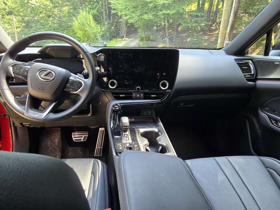 A 2026 Lexus NX interior