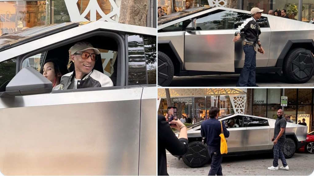 Pharrell Williams Cybertruck