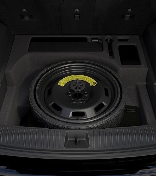 Rivian R2 spare tire image