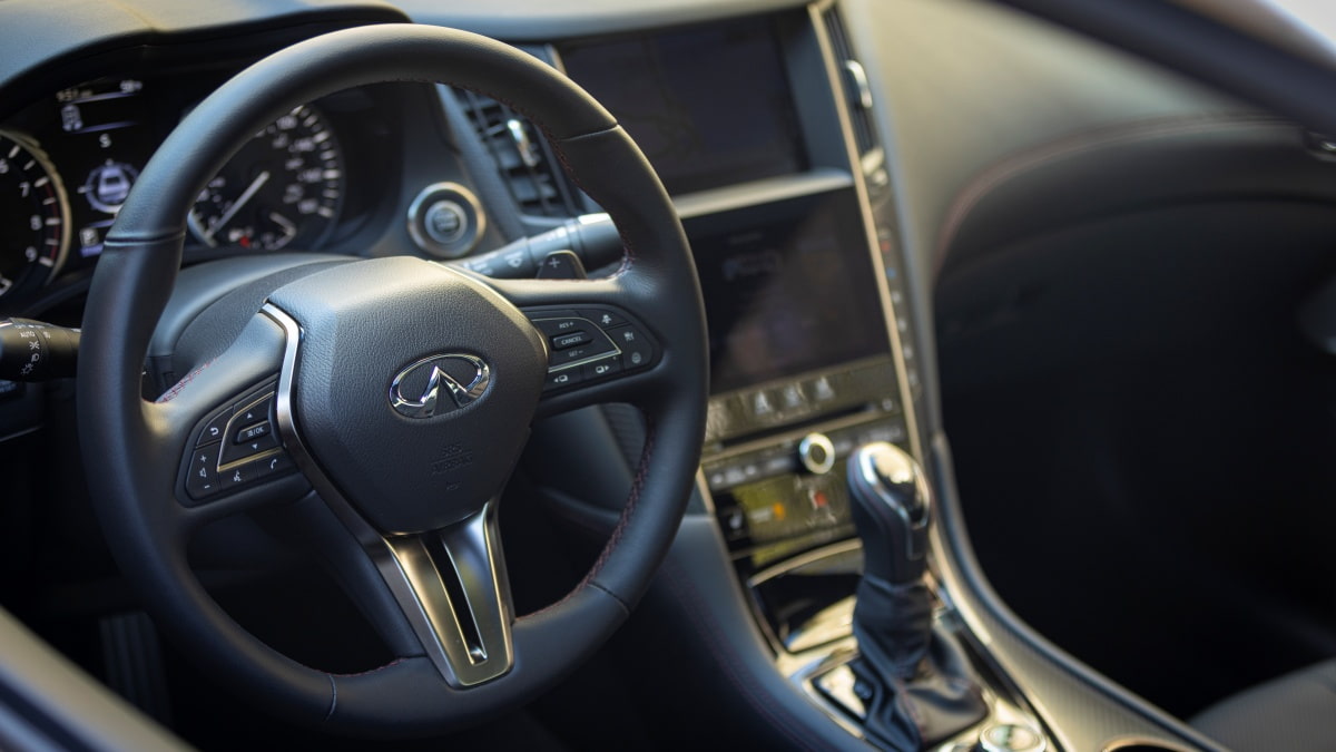 2022 Infiniti Q60 interior