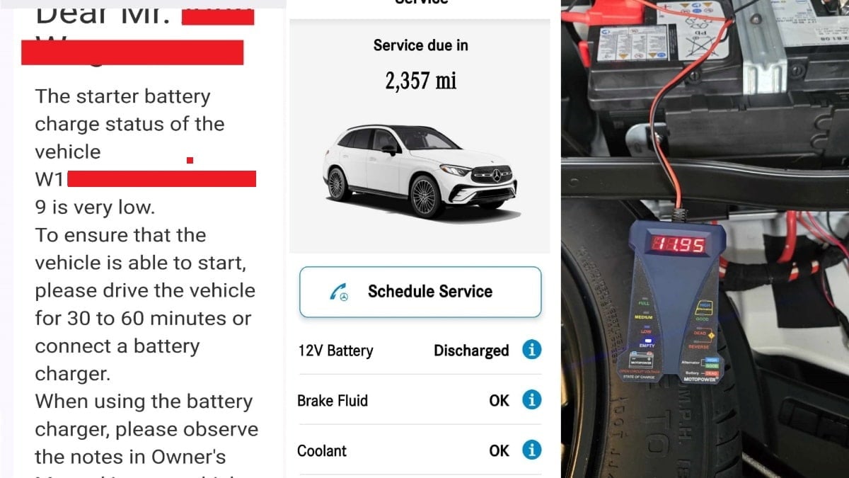 Mercedes GLC having electrical issues with the hybrid system