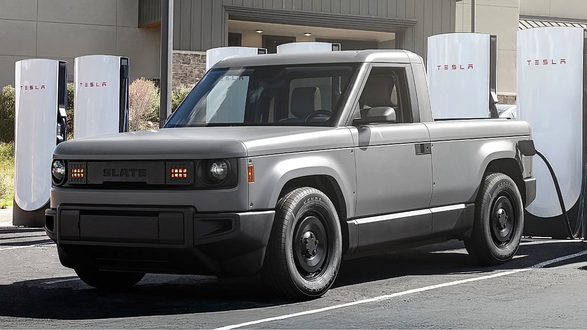 Slate says it will announce its EV truck's price tomorrow on June 24.