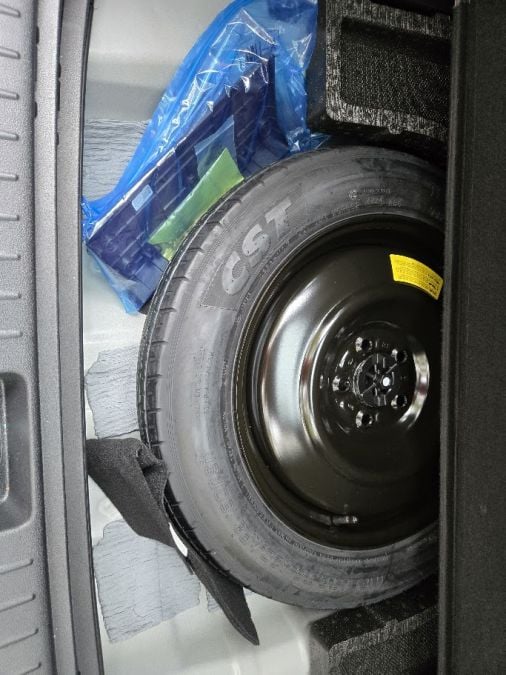 Kia Sportage Spare Tire