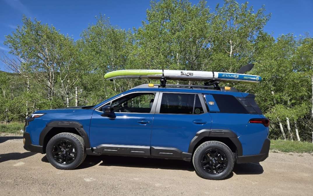Subaru Outback Wilderness wearing BFG Trail-Terrain+ tires