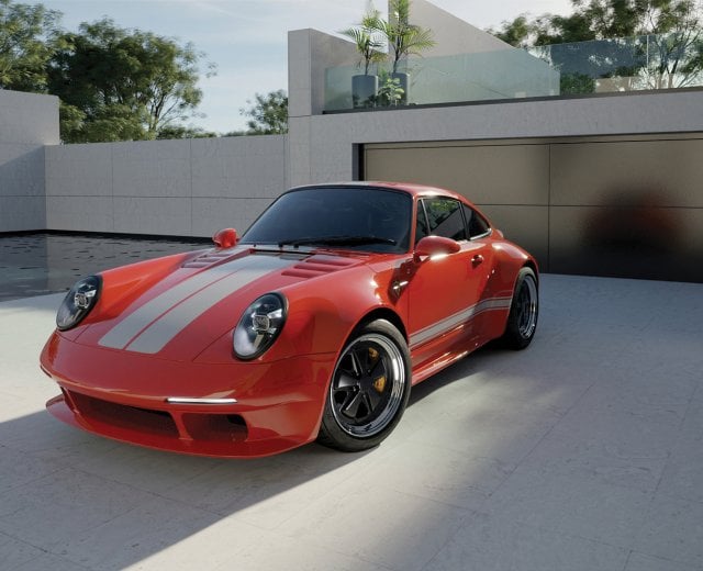 Hybrid Porsche 911 - Tedson Daydream