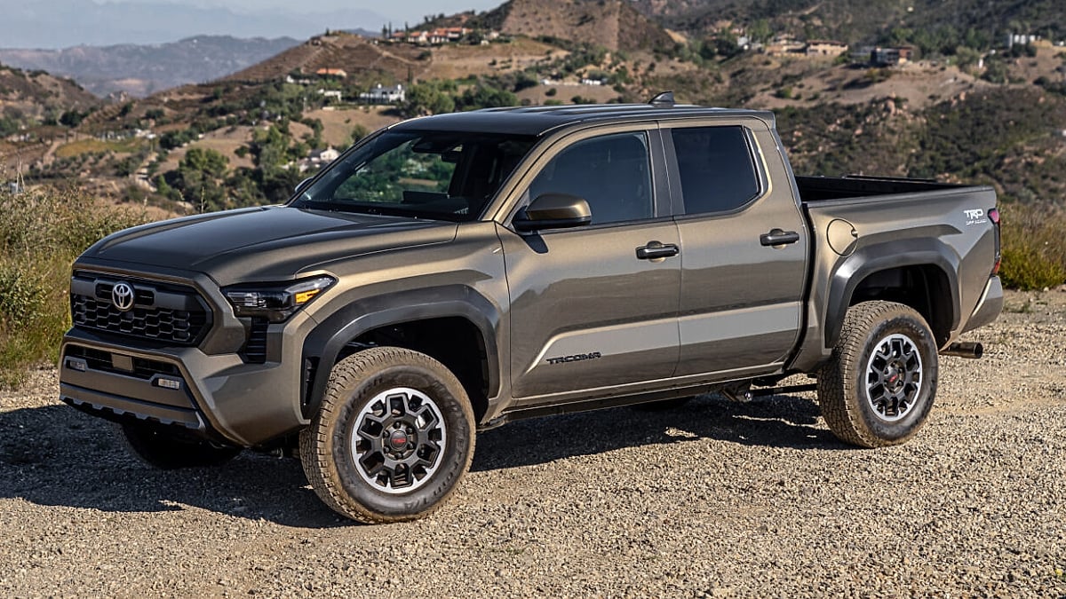 This is the new Toyota Tacoma truck and Toyota expects the Tacoma demand to stay strong.