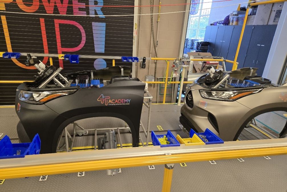 Toyota's 4T Acadamy teaches high school students valuable skills