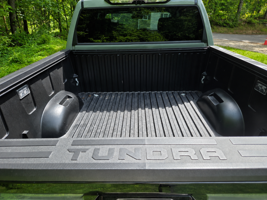 2026 Toyota Tundra cargo area