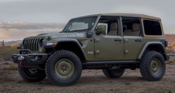 Jeep Wrangler '41 4xe for 2022 Easter Jeep Safari