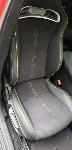 Kia EV6 GT seats - Image by John Goreham