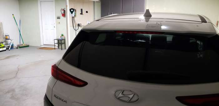 Images of Lectron V-Box with Hyundai Kona EV by John Goreham