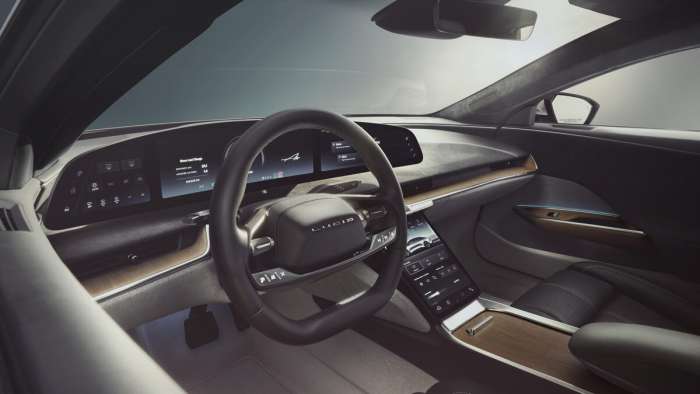 Image showing the interior of the Lucid Air Grand Touring