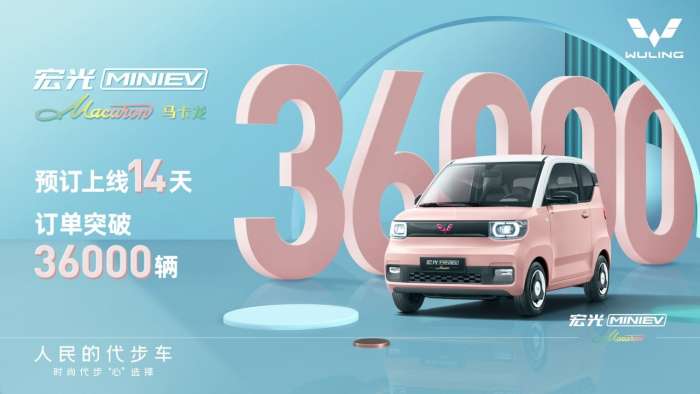 Wuling Hong Guang MINI EV Macaron