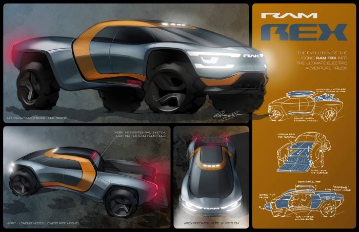 Ram REX EV Wins 2nd Place Drive for Design