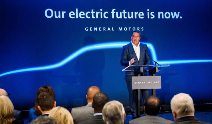 Image of GM President Mark Reuss courtesy of General Motors' media page. 