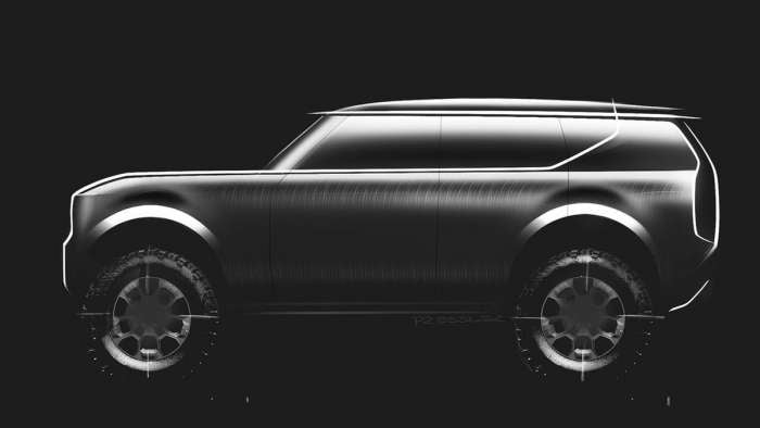 Image showing a black version of the planned VW Scout R-SUV
