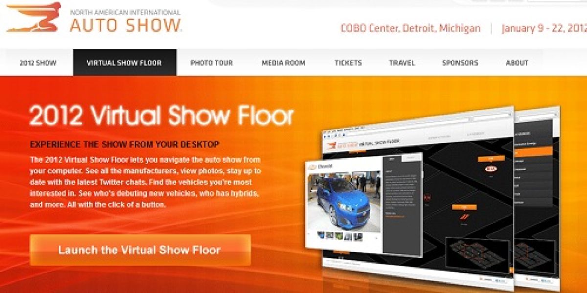 2012 Detroit Auto Show Floor