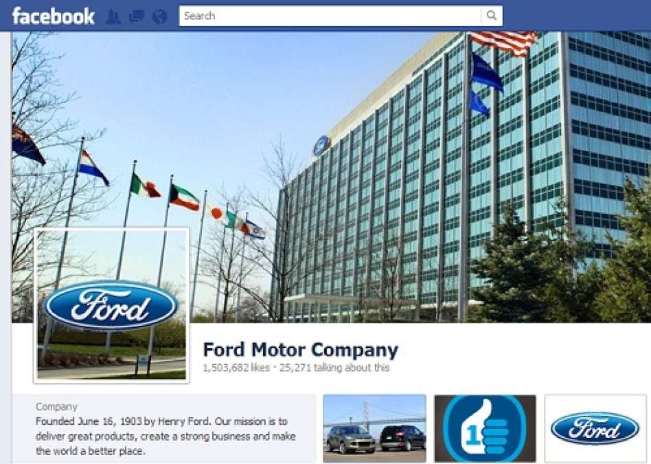 Ford Facebook Page