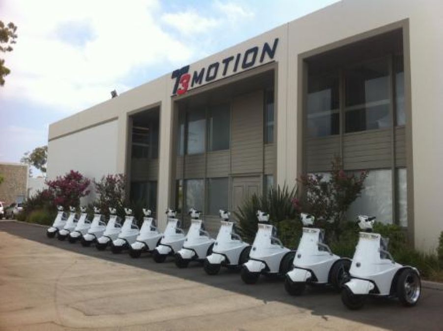 T3 Motion electric stand-up cars
