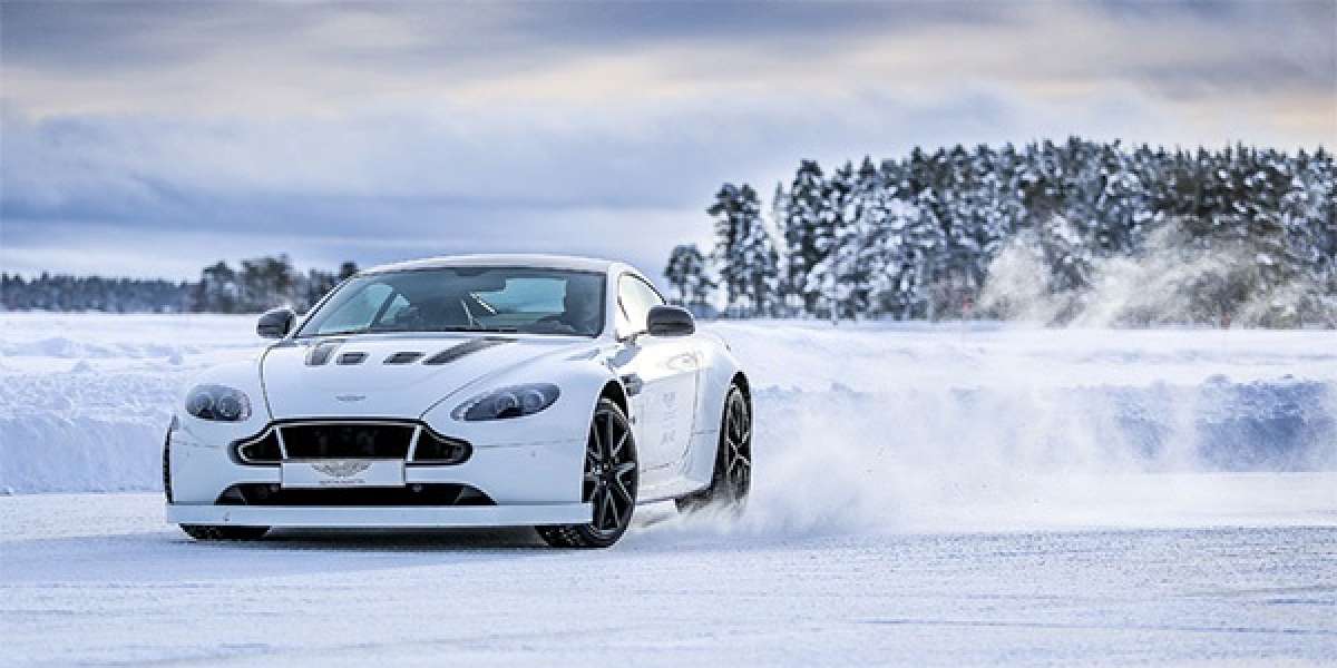 Aston Martin On Ice 2014 in Lapland