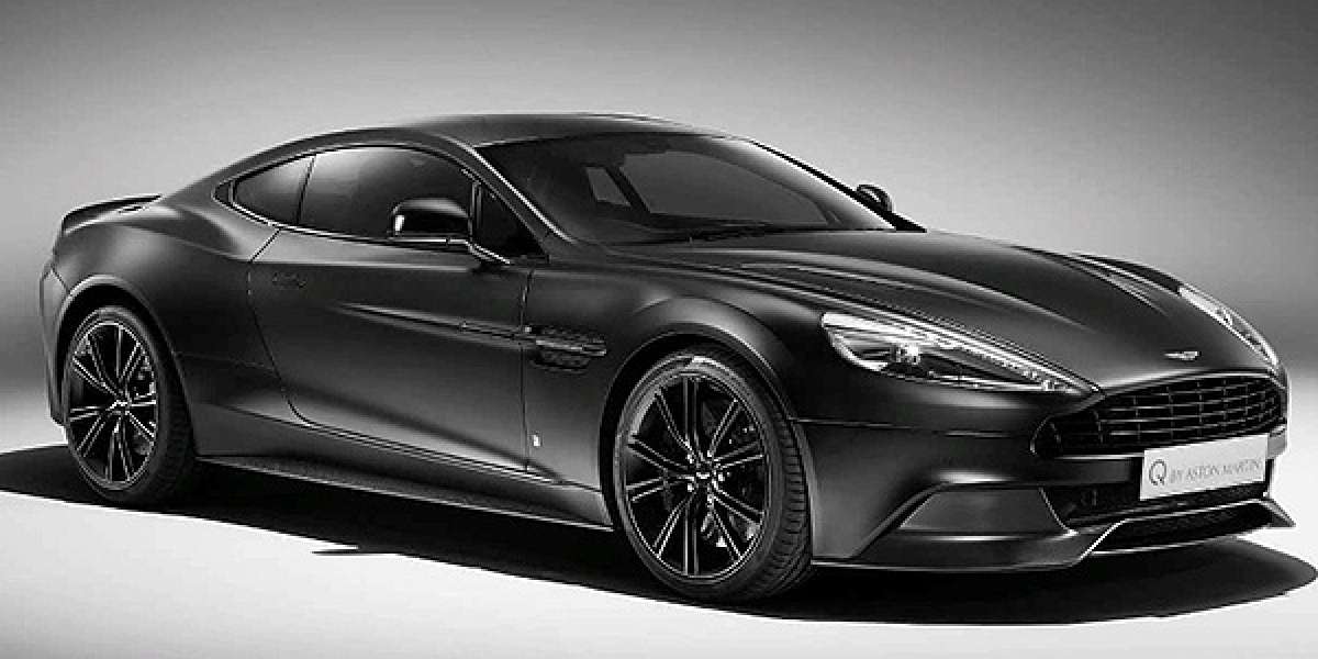 Black 2015 Aston Martin Vanquish