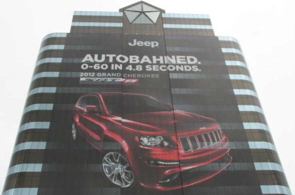 The Chrysler Group HQ covered by the 2012 Jeep Grand Cherokee SRT8