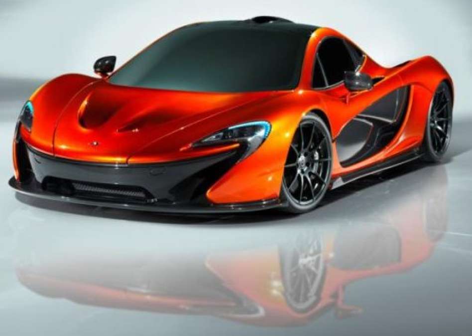 The new McLaren P1 supercar