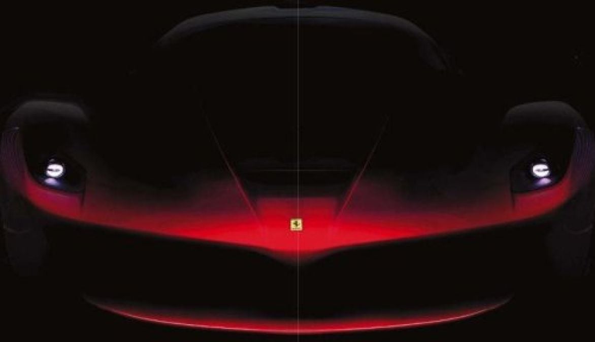 The Ferrari F150 front end teaser