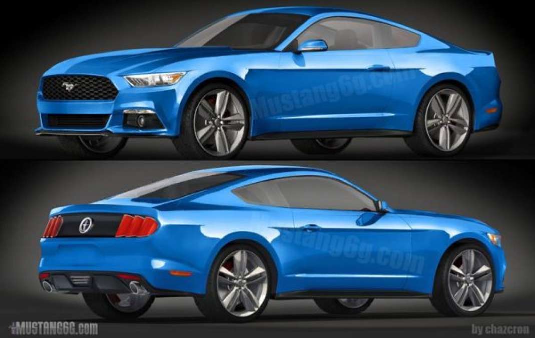 2015 Ford Mustang in Blue
