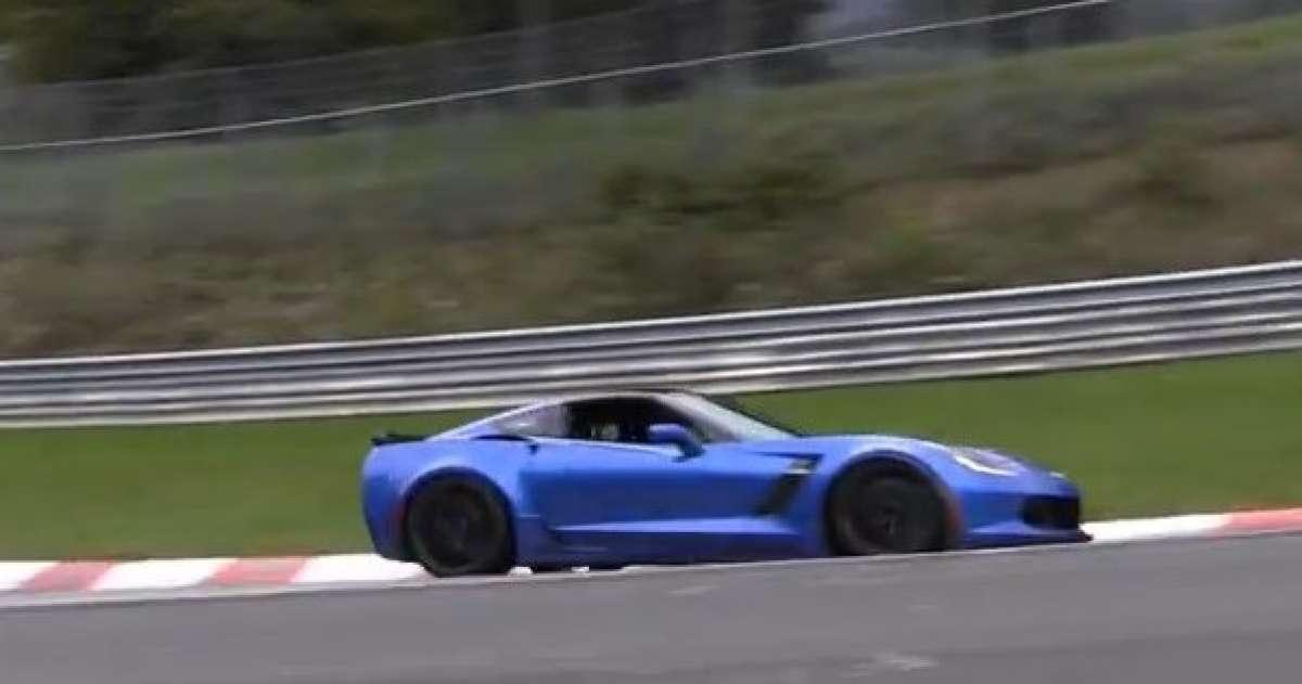 2015 z06 on the ring