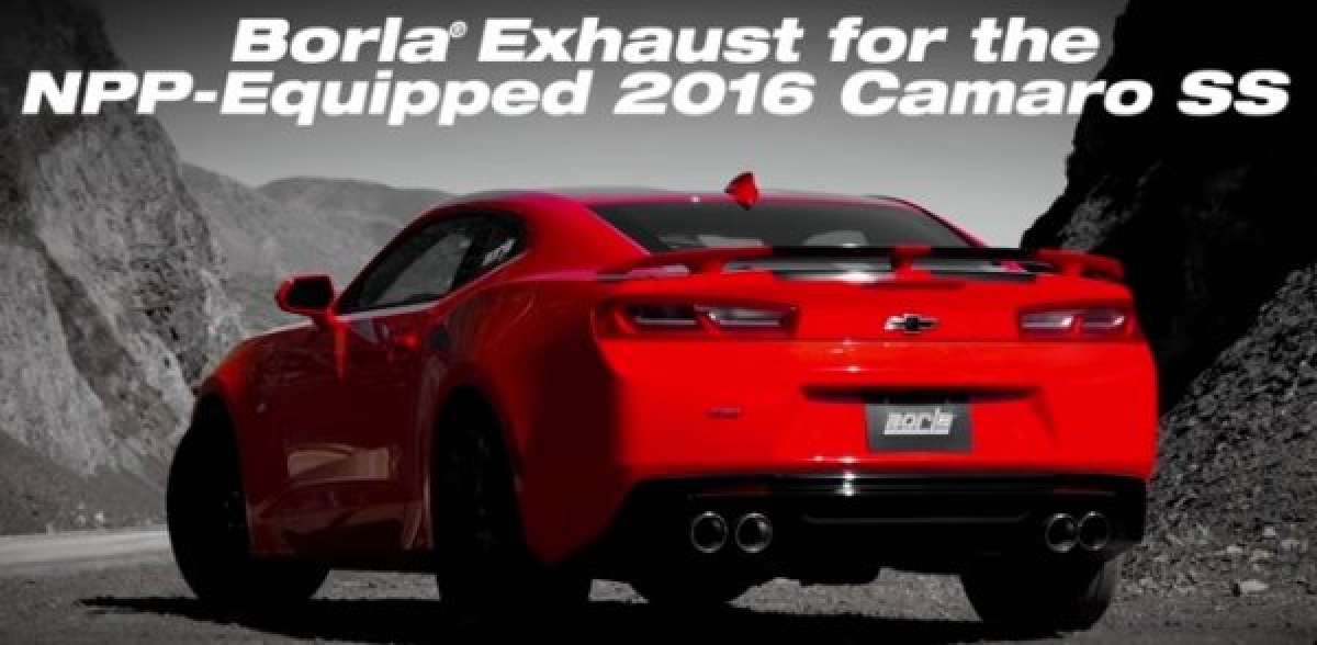 2016 Camaro SS with Borla Exhaust