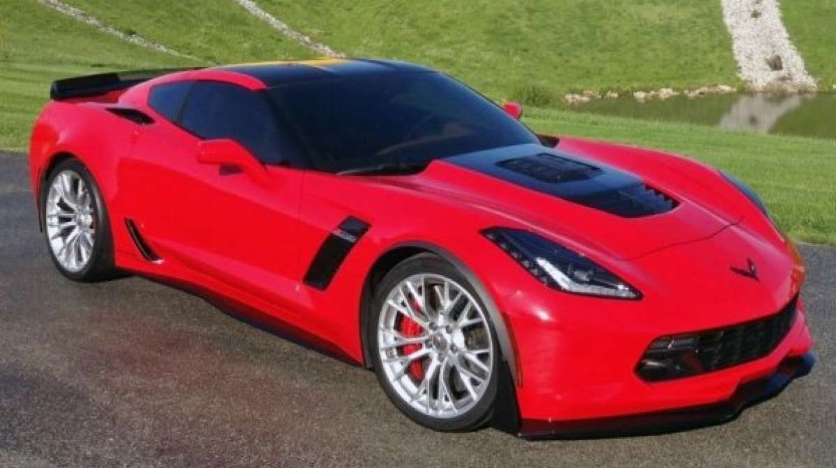 Callaway Corvette Z06 in red