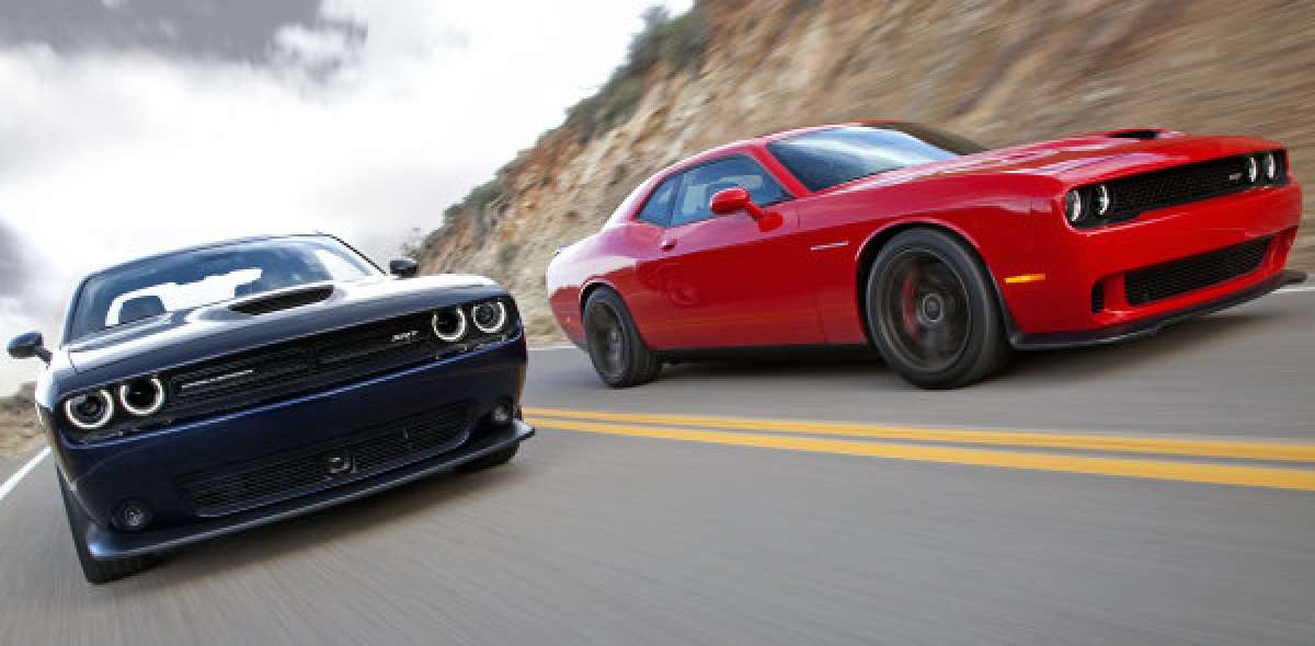 The 2015 Dodge Challenger SRT 392 and Hellcat