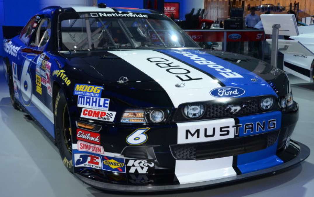 The NASCAR Ford EcoBoost Mustang