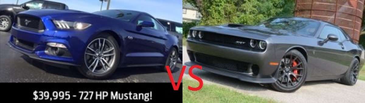 Lebanon Mustang VS Hellcat Challenger