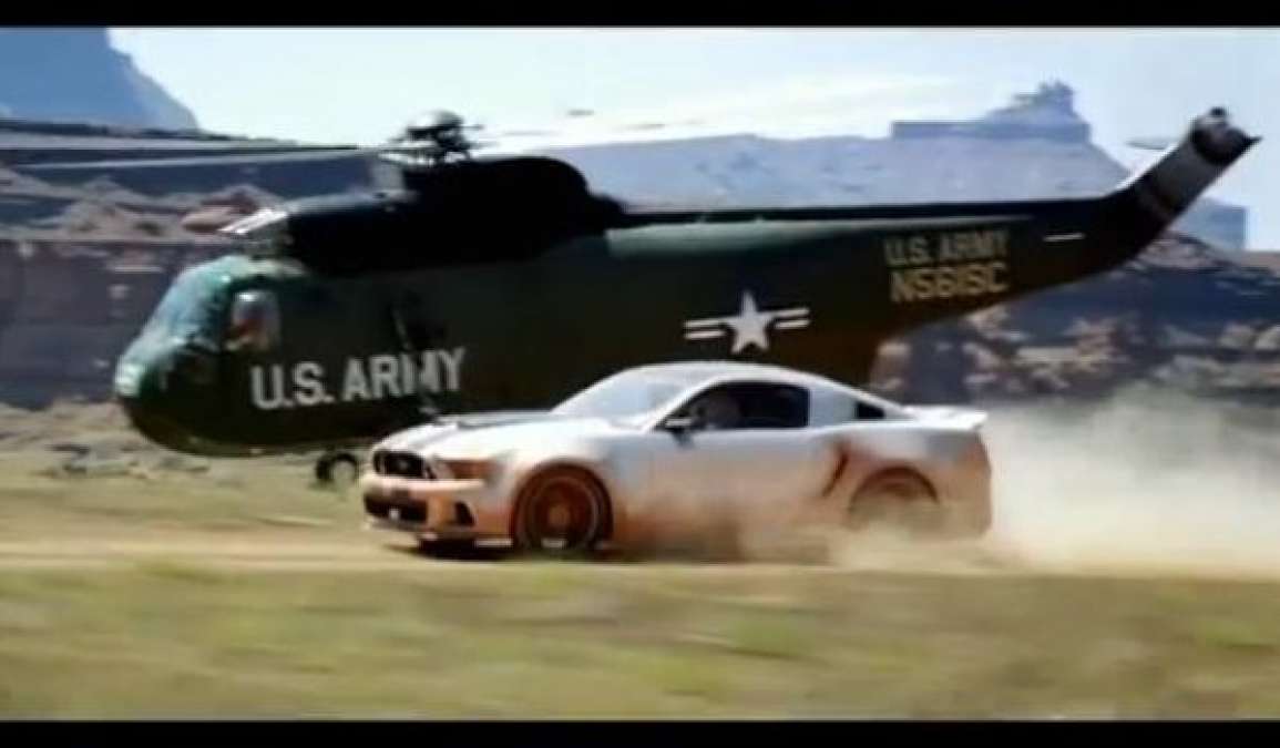 The Ford Mustang from Need for Speed
