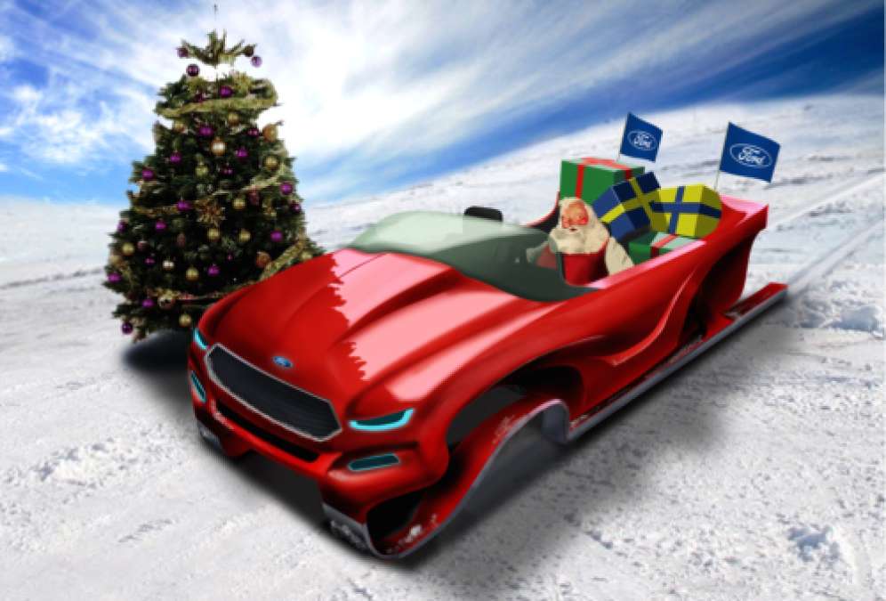 Ford evos concept sleigh