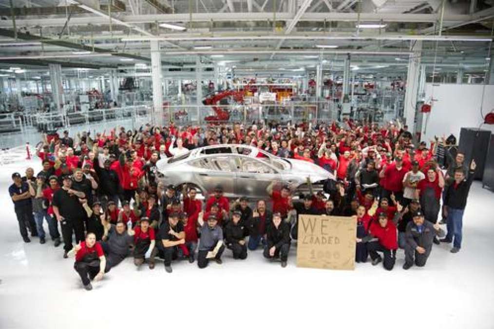 1000th Tesla Model S