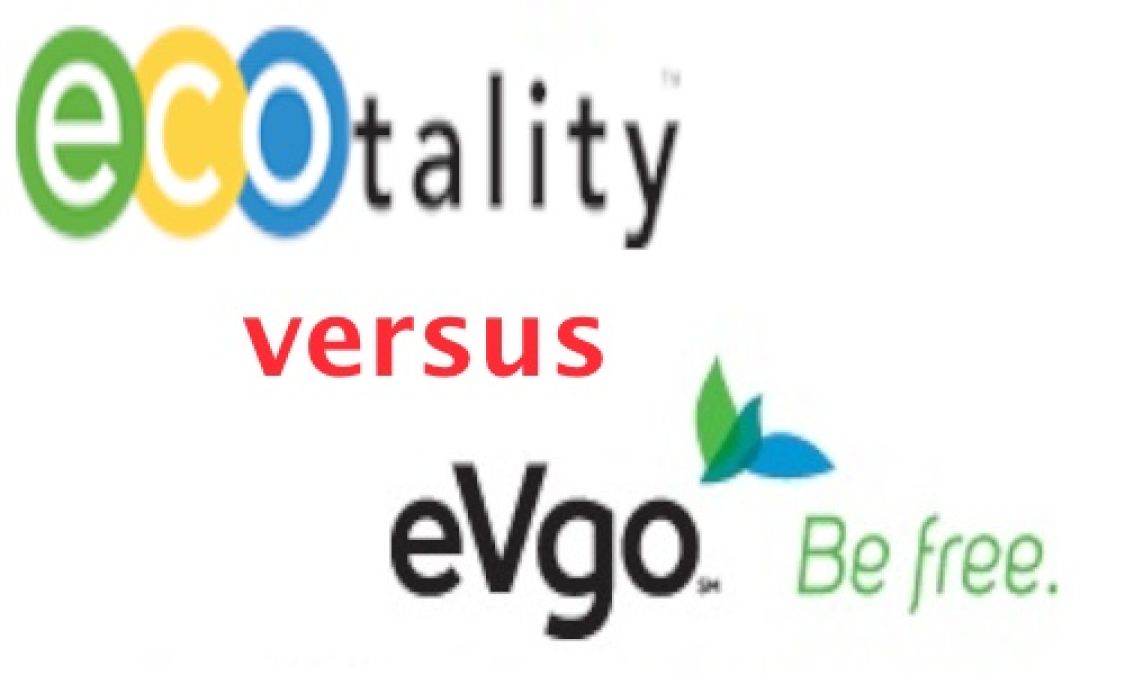 ECOtality versus eVgo