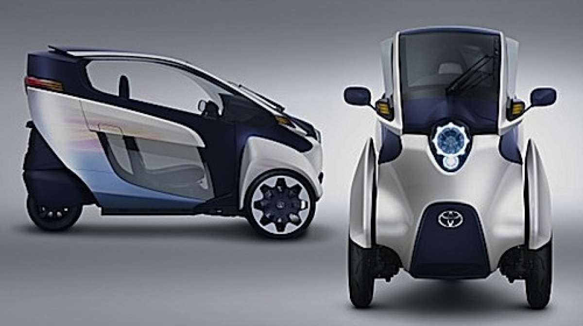 Toyota's personal mobile electric solution, the i-road