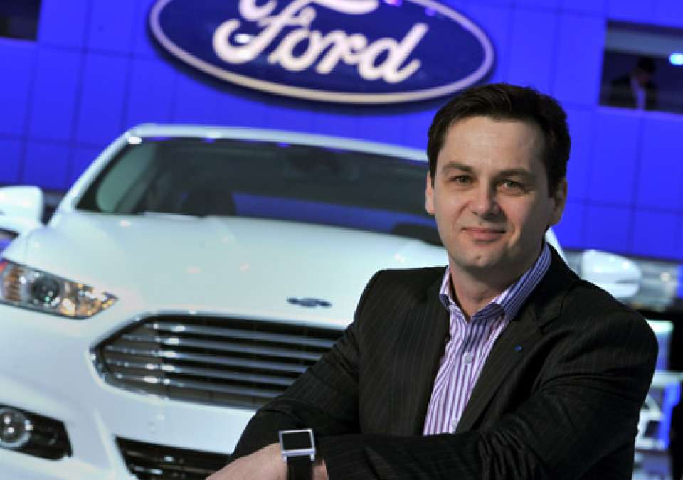 2013 Ford Fusion with chief designer Chris Hamilton