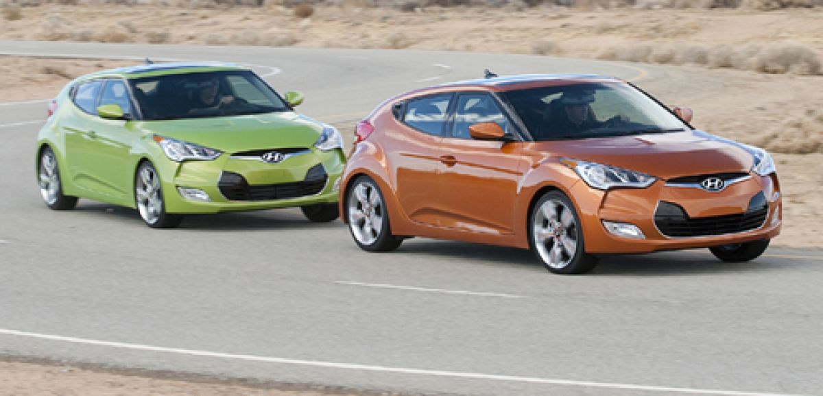 Hyundai Veloster helps boost sales figures