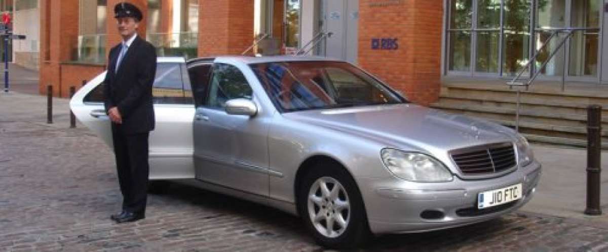 Mercedes and Chauffeur